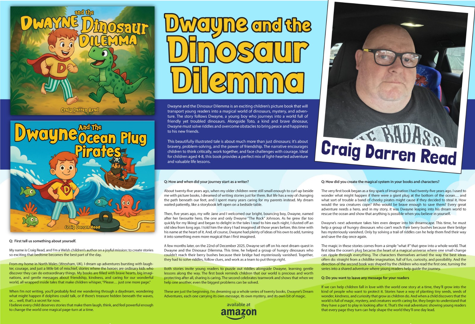 Craig Darren Read - Article Feature